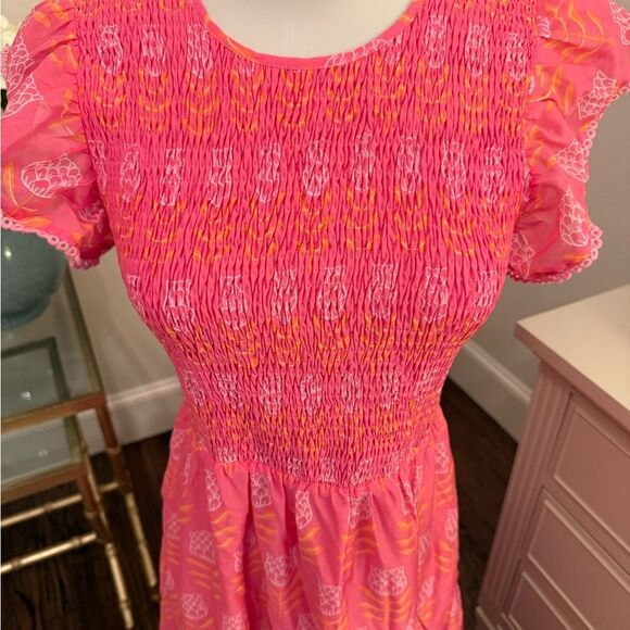 J.Marie Mia Rose Smocked Ruched Tiered Dress
ii5 - Picture 3 of 6